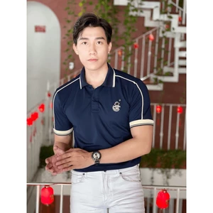 ÁO THUN NAM CỔ BẺ TAY NGẮN FORM CHUẨN ÔM NGƯỜI - THỜI TRANG NAM NAM TÍNH SOÁI CA HÀN QUỐC HIYU FASHION