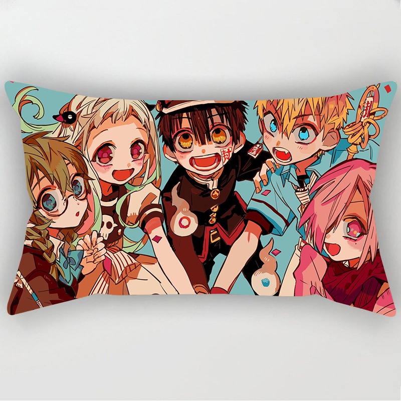 ST2 Nhà Vệ Sinh Ràng Buộc Hanako kun Anime Hình Chữ Nhật 30x50CM Gối Sofa Ô Tô Đệm Trang Trí Nhà Hanako Nene