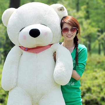 Gấu bông nhồi bông to khổng lồ 80cm ~ 200cm bằng vải bông đồ chơi/Gấu Ôm Gấu 1.8 m 1.6 Gấu Bông Gấu Bông Gấu buồn ngủ