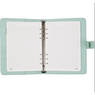 KLONG - Sổ còng da 7 màu để chọn - Da PU ruột CARO /  DOT / LINED / PLANNER size A5 - 100 trang; MS: 992 🐻🌸🌸