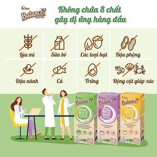 Sữa Gạo/ Ngũ Cốc Hữu Cơ 4Care Balance 180ml - XanhSam Natural & Organic
