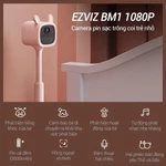 camera trông trẻ không dây pin sạc ip wifi ezviz BM1 phát hiện tiếng khóc ,chuyển động trông em bé , báo động ra phạm vi — ảnh 2