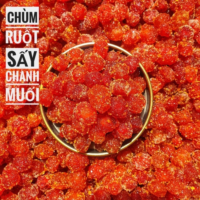 Chùm ruột sấy chanh muối Lon 500gr [FREE SHIP] TỪ ĐƠN 50K, [Loại Đặc Biệt] Hàng ngon nhà làm