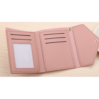 Ví nữ mini  ngắn  nhỏ gọn bỏ túi thời trang giá rẻ - KHÔNG KÈM MÓC - VMN001f