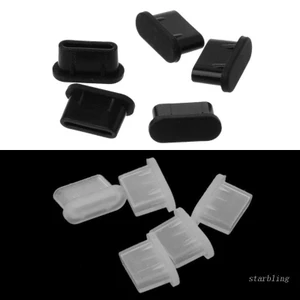 Bộ 5 Nút Bịt Cổng Sạc USB Type-C Chống Bụi Cho Điện Thoại