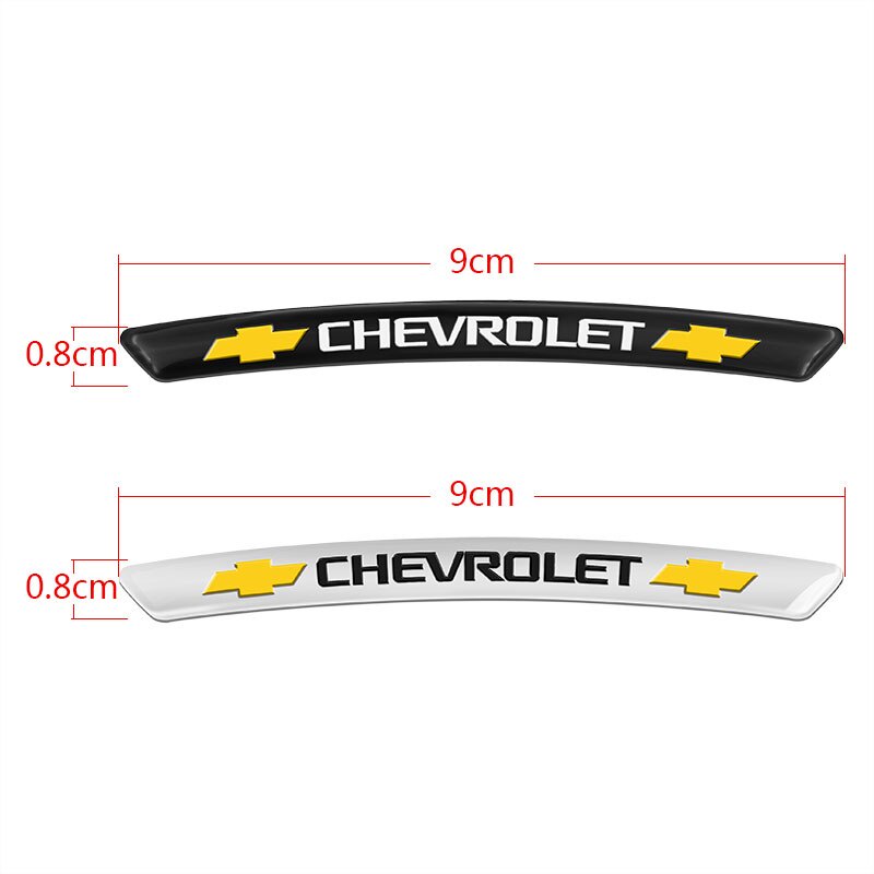 Bộ 4 Miếng Dán Trang Trí Bánh Xe Hơi Honda Toyota Nissan BMW VW FIAT Benz TRD