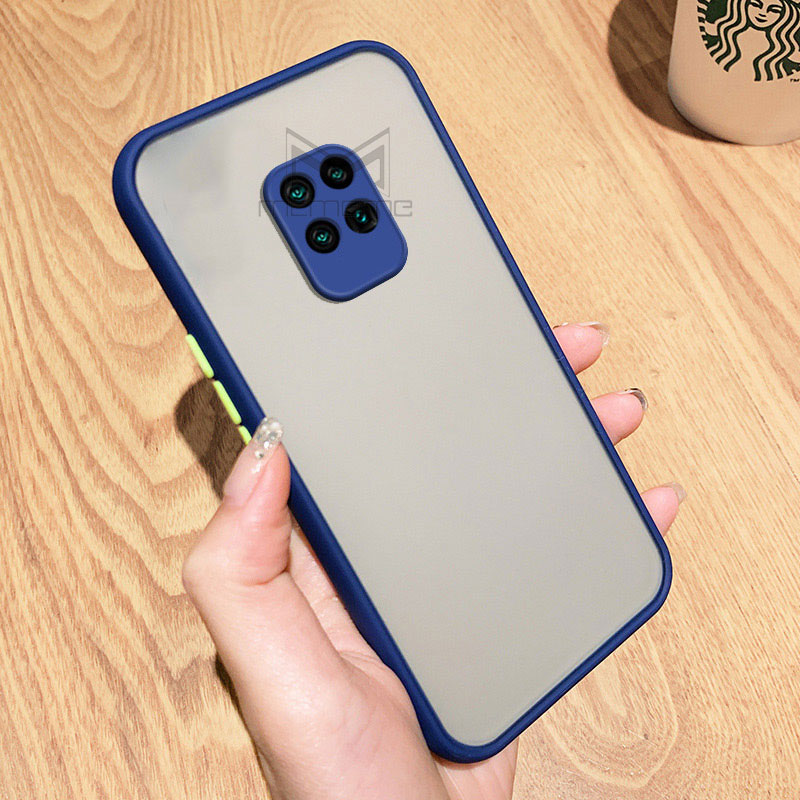 Ốp điện thoại nhám chống sốc cho Redmi 14C 14R 13 13C 12 12C 11A 10C 10A Note 9 9T Pro 9s 9A 9C 4G 5G 2023 2024