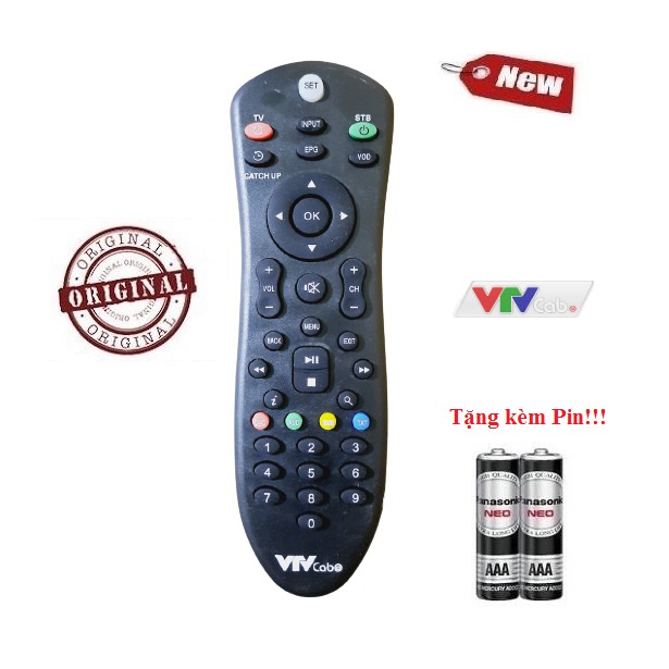 Remote điều khiển VTV CAB ''Đa Năng'' cho đầu kỹ thuật số TVBox- HÀNG ...
