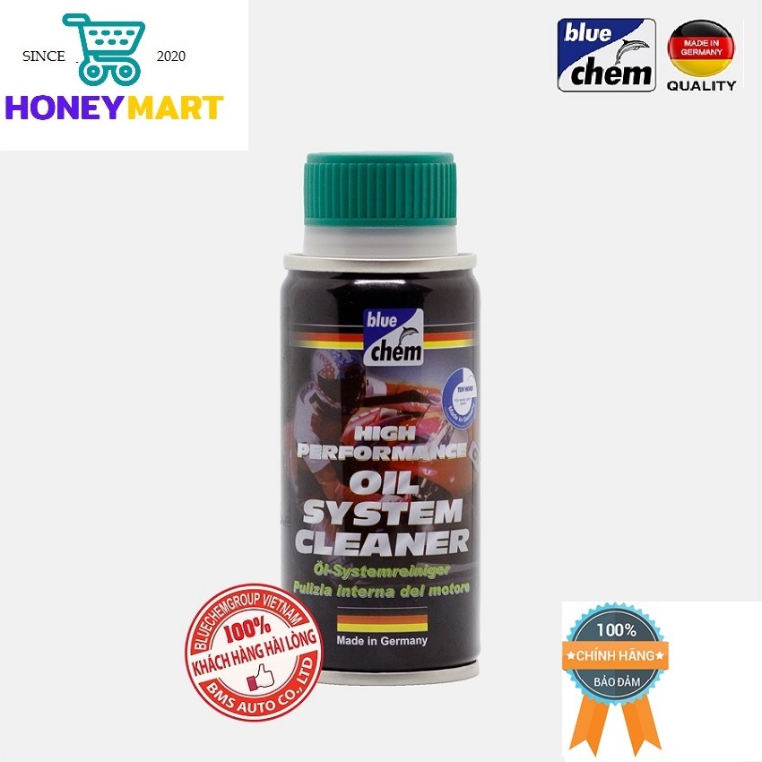 Dung Dịch Súc Rửa Cặn Động Cơ Blue Chem Oil System Cleaner 50ml Made in