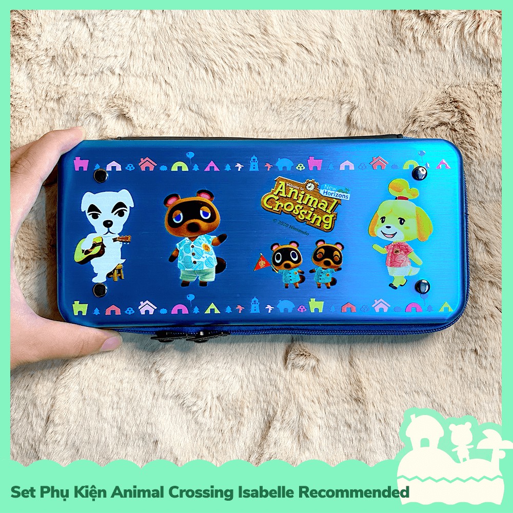 [Sẵn VN] Set Phụ Kiện Túi, Kê Game Animal Crossing Horizons Isabelle  Recommended Nintendo Switch Switch Lite