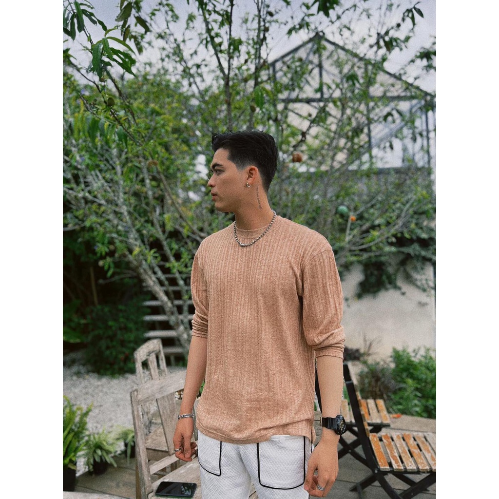 Áo Thun Tay Dài unisex, Hàng Villa Wings Thiết Kế, Chuẩn form, Chất Liệu Chọn Lọc