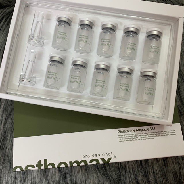 L 1 t bo gc dng trng Esthemax Glutathione Ampoule Hn Quc | Shopee  Vit Nam