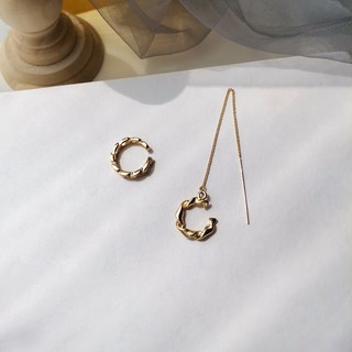 Khuyên kẹp vành tai Titanium LINDO - Set 2 món