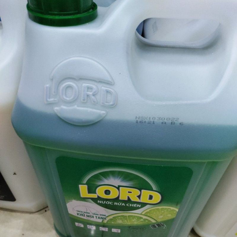 Ảnh Nước rửa bát Lord hương chanh 9.36kg 2