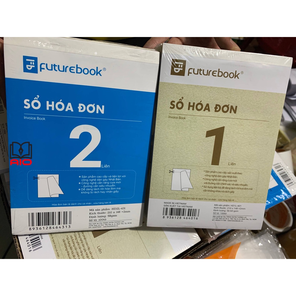 Sổ hoá đơn bán lẻ 2 liên, 3 liên, 1 liên - Cuốn hoá đơn bán Sổ hoá đơn bán lẻ 2 liên, 3 liên, 1 liên - Cuốn hoá đơn bán