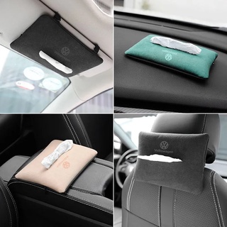 [Hàng có sẵn] Hộp đựng khăn giấy ô tô G-CLUB Hộp đựng khăn giấy da ô tô cho Benz Bmw Honda Toyota Mitsubis