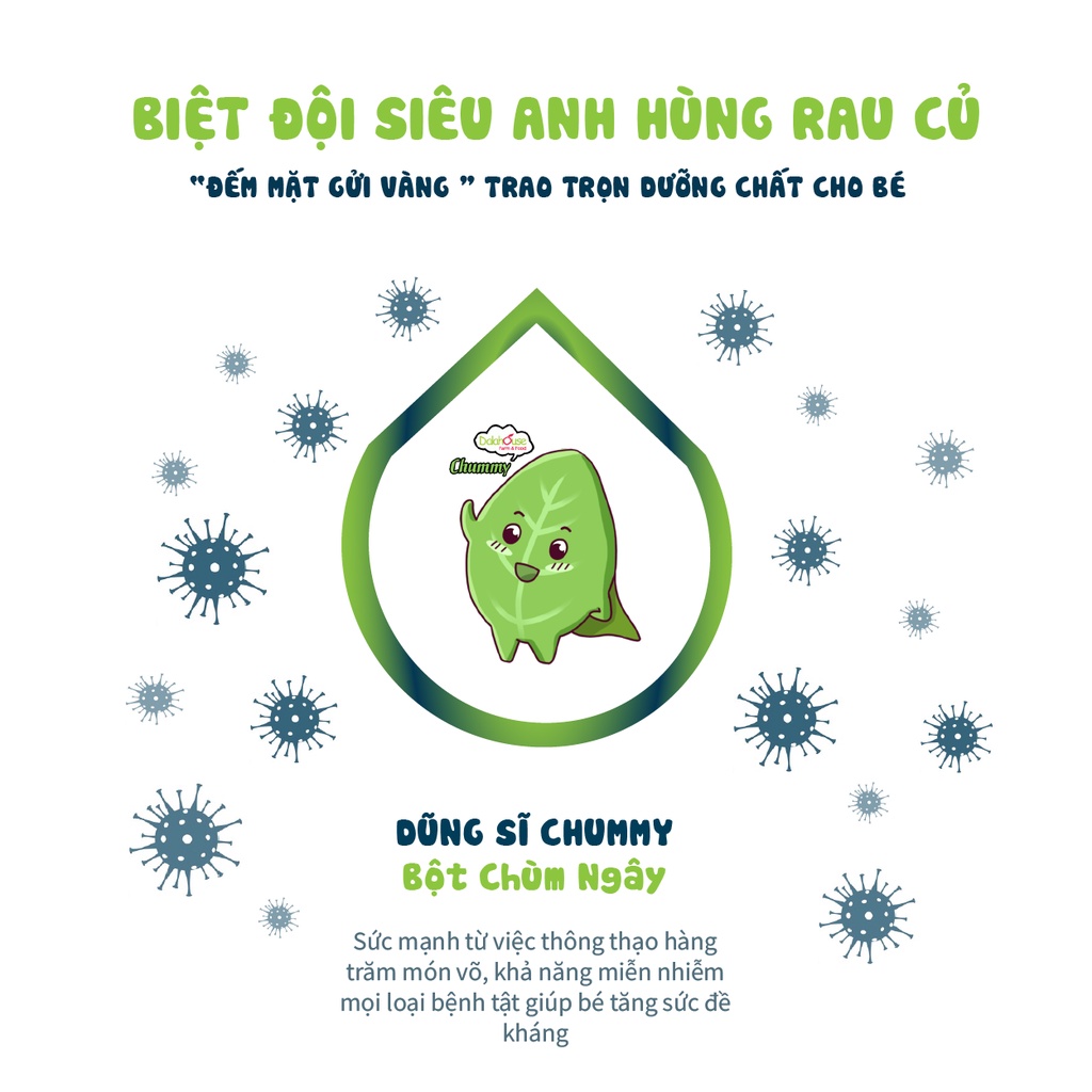 Ảnh Bột chùm ngây hữu cơ nguyên chất Dalahouse 60g công nghệ sấy lạnh đạt chuẩn Châu Âu 1