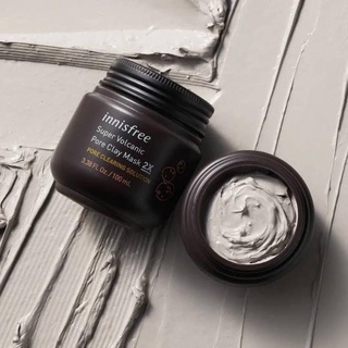 [Innisfree] Mặt nạ đất sét tro núi lửa Innisfree super Volcanic pure clay mask 2x