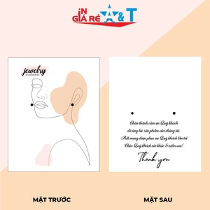 Xấp 100 Tag Bông Tai Sang trọng (HÀNG CÓ SẴN)
