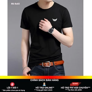 Áo thun nam cổ tròn made in bahada