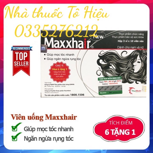 Thuốc chống rụng tóc Maxxhair giúp tóc mọc nhanh như thế nào?
