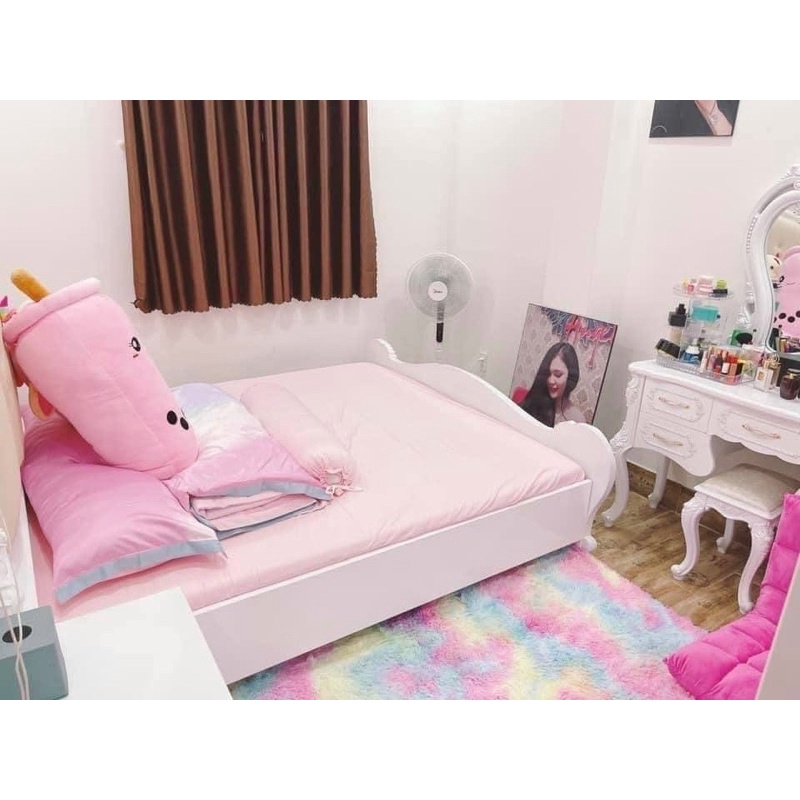 Thảm Lót Sofa – Thảm Lông Trải Sàn Phòng Ngủ 1m6 x 2m
