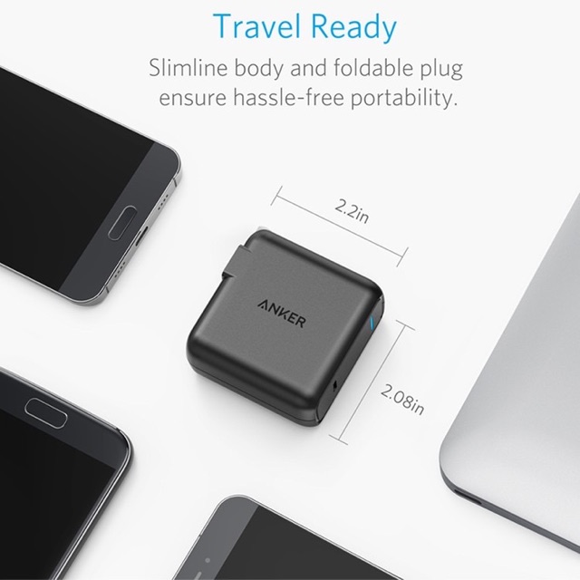 Củ sạc ANKER PowerPort Speed 1 USB-C 30w, PD 3.0 chính hãng NO BOX | BigBuy360 - bigbuy360.vn