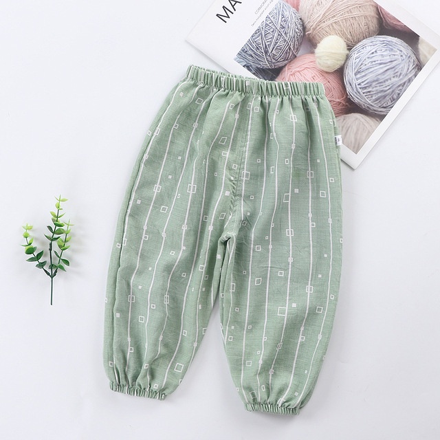Quần dài bo gấu bé trai bé gái