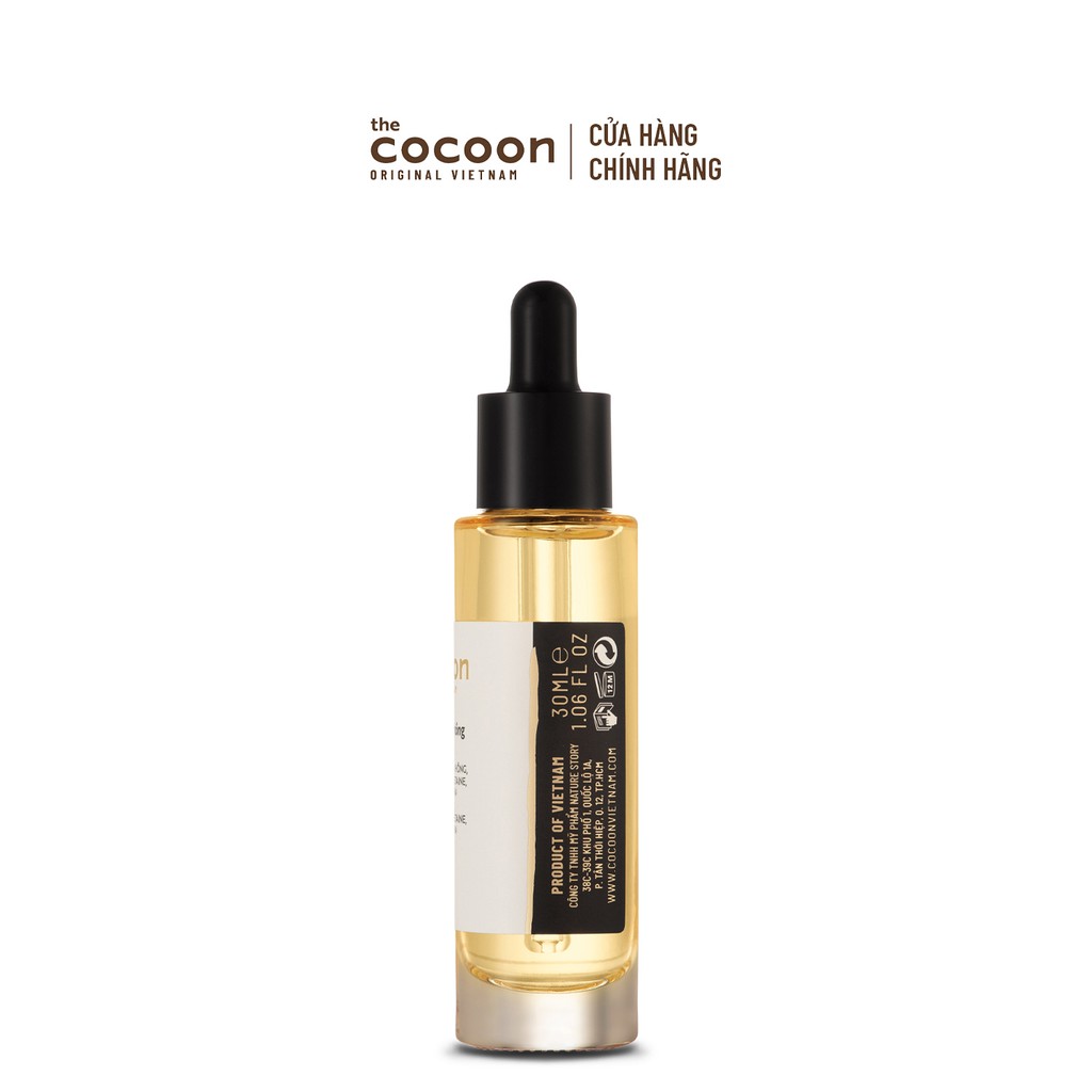 HÀNG TẶNG KHÔNG BÁN - Tinh Chất Hoa Hồng (serum) với 5% vitamin B5 cấp ẩm chuyên sâu & làm mềm mịn da Cocoon 30ml