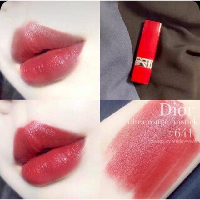 Son Dior Ultra Rouge 641 Ultra Spice Shopee Vi t Nam