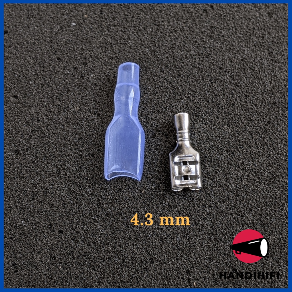 Combo 8 chiếc Cos loa, jack bấm cho loa kèm vỏ cách điện nhiều cỡ từ Hà Nội Hifi - ảnh 5