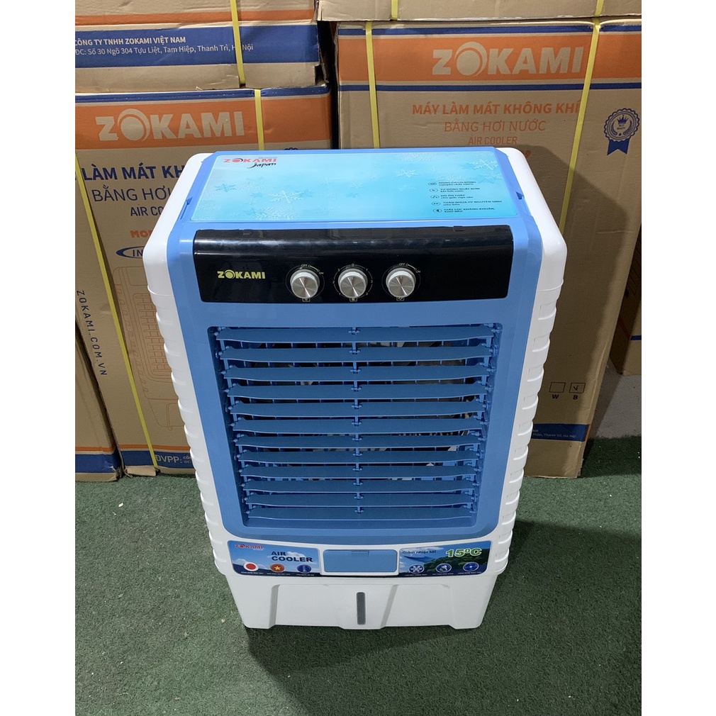 Giảm sâu 50% Quạt điều hòa hơi nước Zokami M888 70L diện tích làm mát 80m2 tiện lợi cho mọi gia đình