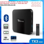 Android Tivi Box TX3 Mini - 2G Ram Và 16G Bộ Nhớ, Bluetooth, Androidtv 9 - Phiên Bản 2021 - Chính Hãng Cao Cấp — ảnh 1