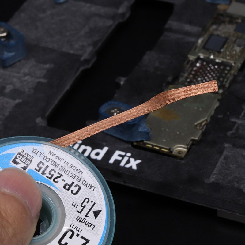 1.5mm / 2.0MM / 2.5MM / 3.0MM / 3.5MM Goot Wick Hàn Phụ Kiện Dây Đồng Deoldering Wick BGA Hàn Tẩy