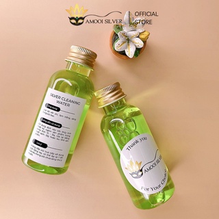 Nước Rửa Bạc Siêu Sạch, Nước rửa trang sức bạc 50ml, Dung Dịch Làm Sáng Bóng Amooi Silver AP01