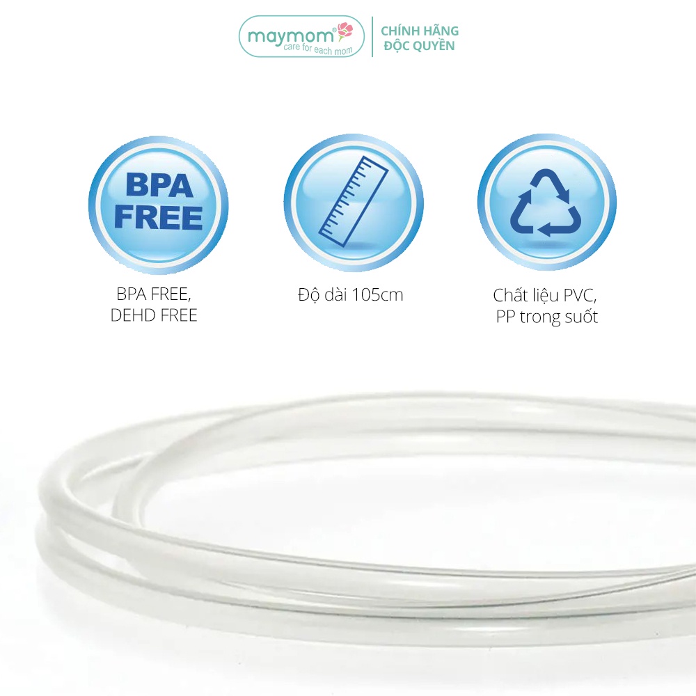 Ảnh Dây Hút Sữa Unimom Thương Hiệu Maymom, Không Chứa BPA, An Toàn 100%, Vệ Sinh Dễ Dàng 2