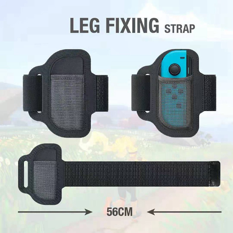 Đối với switch leg straps ring fit adventure leg có thể điều chỉnh đàn hồi dây đeo thể thao ring adventure cho nintendo switch