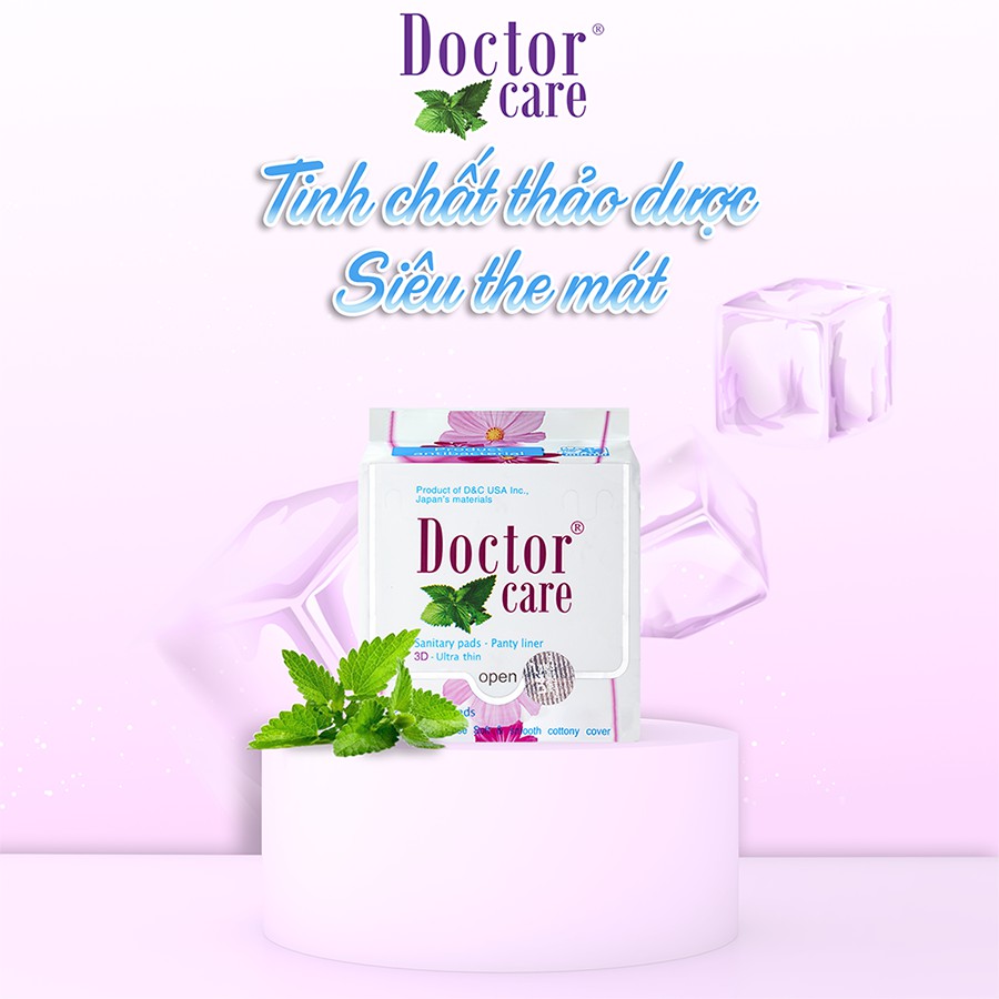 Ảnh Băng vệ sinh thảo dược D&C Doctor Care hàng ngày 16 cm Combo 6 gói 3