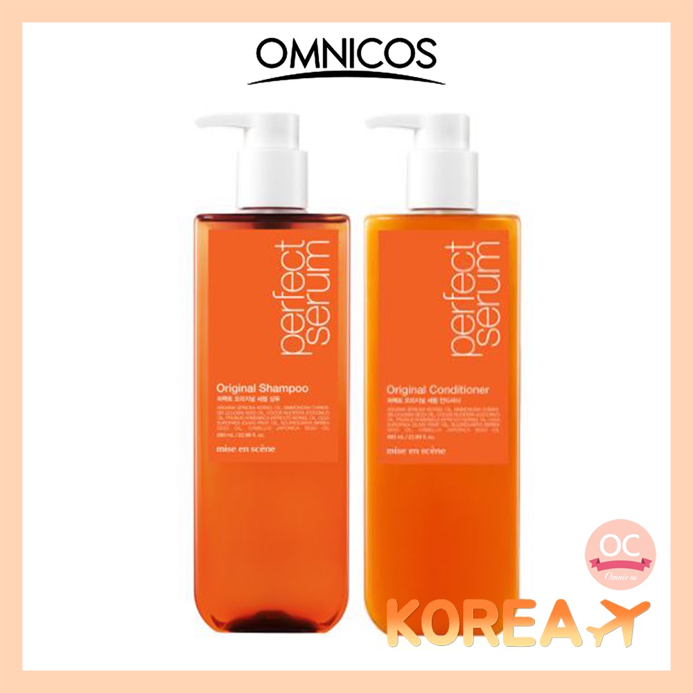 Renewed Mise En Scene Perfect Serum Original Shampoo Conditioner Ml Shopee Vi T Nam