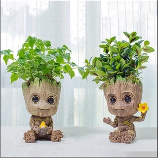 Chậu Cây Hình Nhân Vật Groot Trong Phim Guardians Of The Galaxy