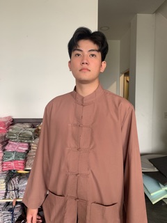 Đồ lam nam đi chùa cổ trụ, pháp phục nam lãnh tụ
