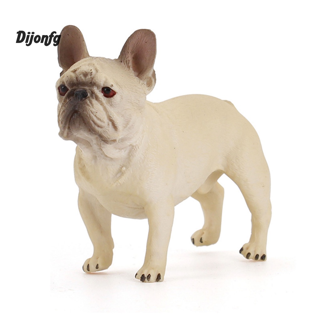 Dj Bulldog Đồ chơi thực tế Nhìn Bulldog Pháp Hình dáng tự nhiên