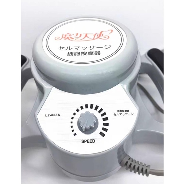 Đầm rung giảm béo cầm tay Japan cực khoẻ - Kem 3 đầu
