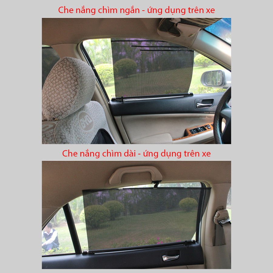 Che Nắng Ô Tô Cuộn Thông Minh CIND V52 (52x55 cm)