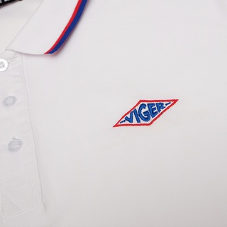 VIGER DIAMOND BADGE Striped Polo - Áo thun có cổ