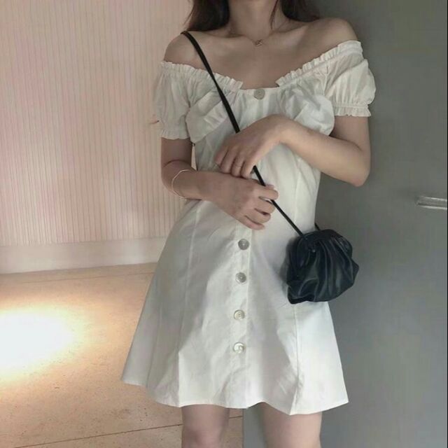 White dress (pass) | Shopee Việt Nam