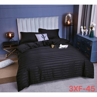 Bộ chăn ga sọc 3f M2T bedding chăn ga phong cách Hàn Quốc đủ màu đủ size miễn phí bo chun