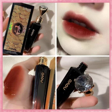 Son kem Lì NOVO Đính Đá Kim Cương Queen nội địa TRUNG