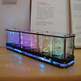 Đồng hồ đèn LED nhiều màu trang trí nội thất nhà cửa
