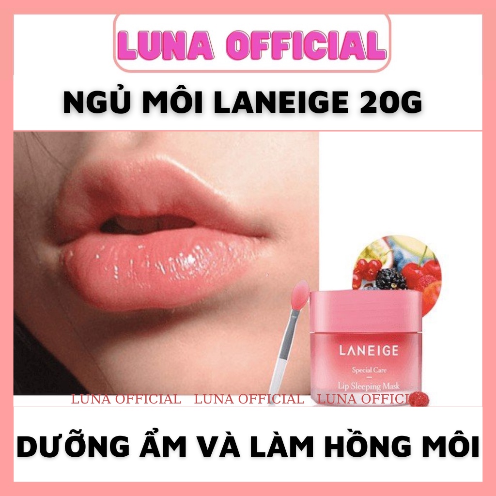 Mặt nạ ngủ cho môi Laneige 20g Lip Sleeping Mask, Mặt nạ ngủ môi Laneige Berry